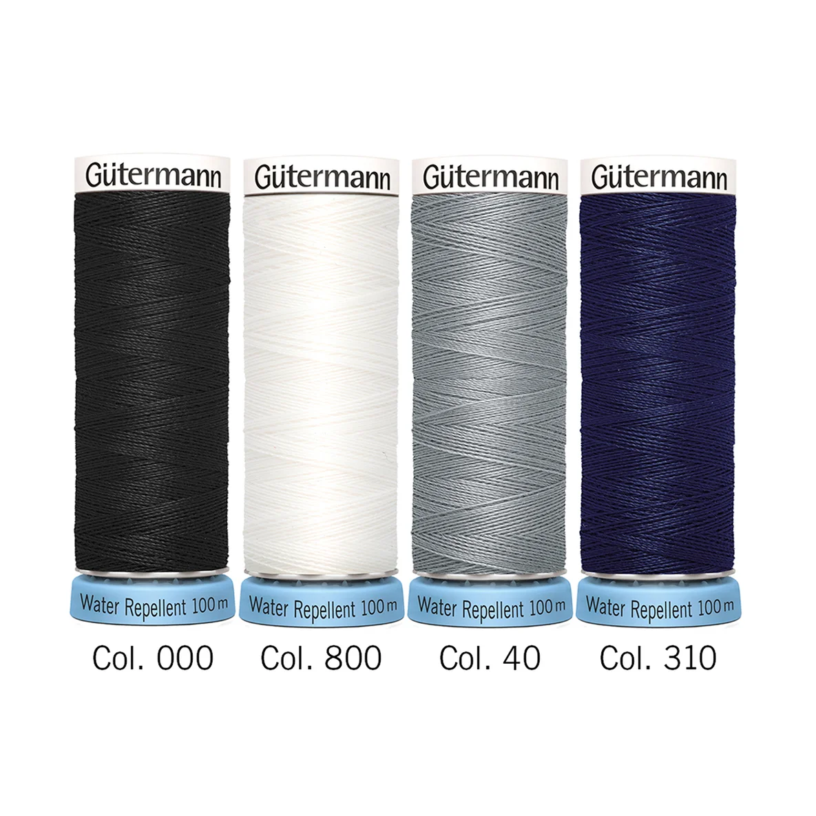 Gütermann Allesnäher Water Repellent Set Neutral 4x100m