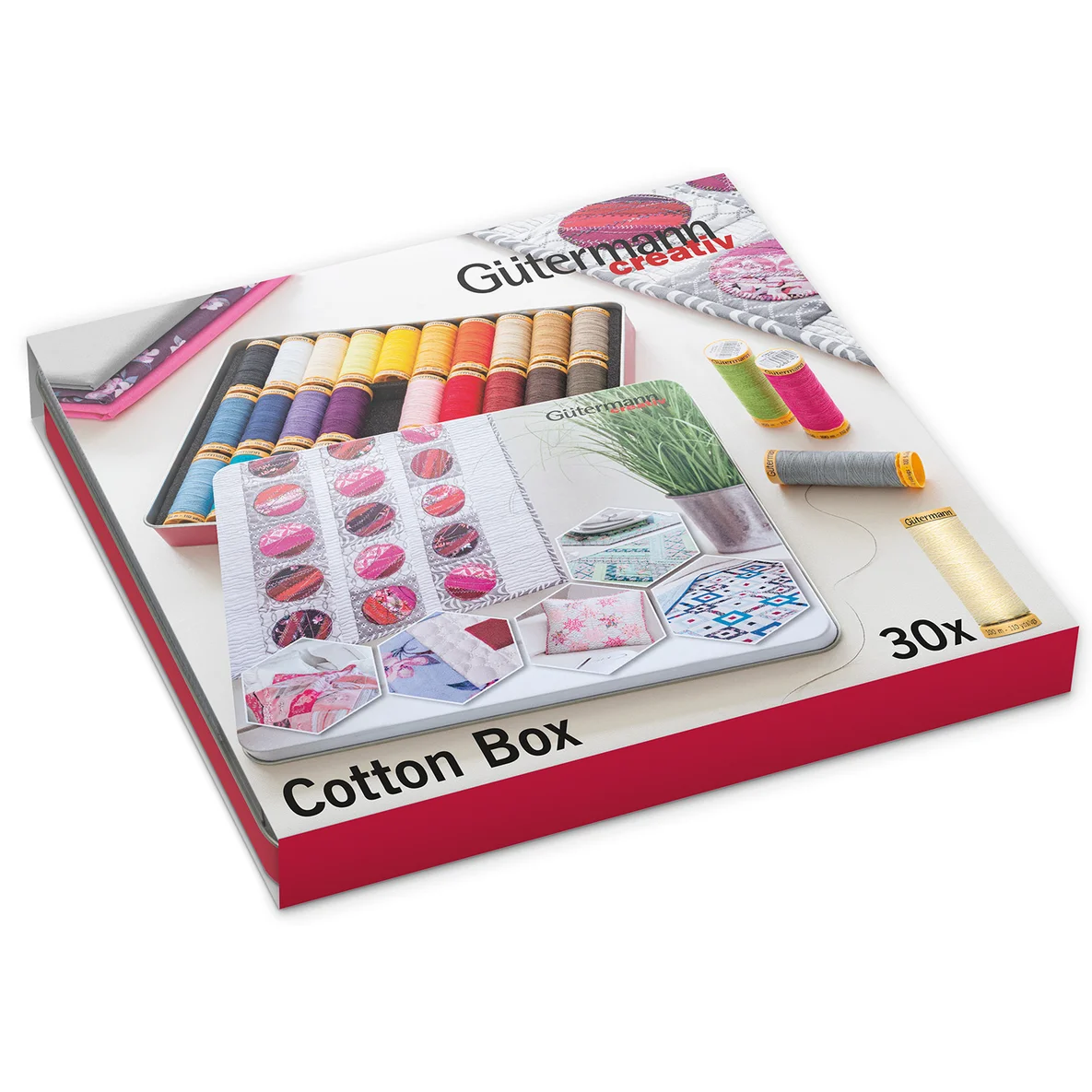 Gütermann Cotton-Box 30 Spulen á 100m