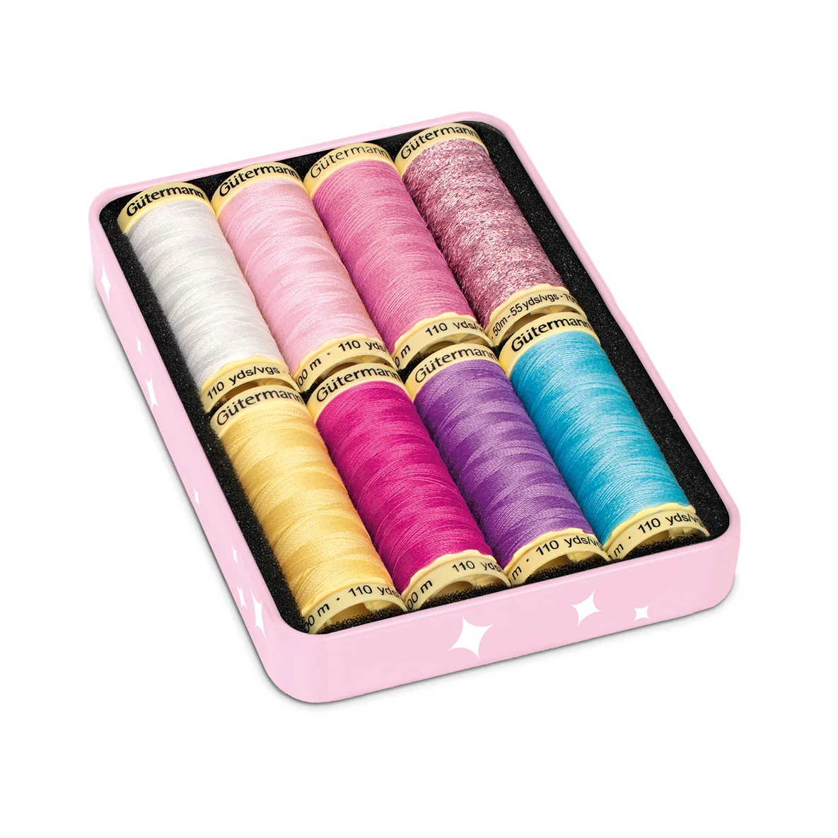 Gütermann Nähfaden-Set Cute & Pink Limited Edition Box