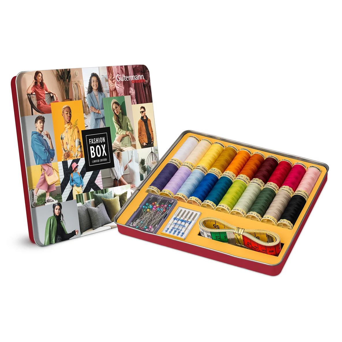 Gütermann Set Allesnäher Fashion Box 20x100m