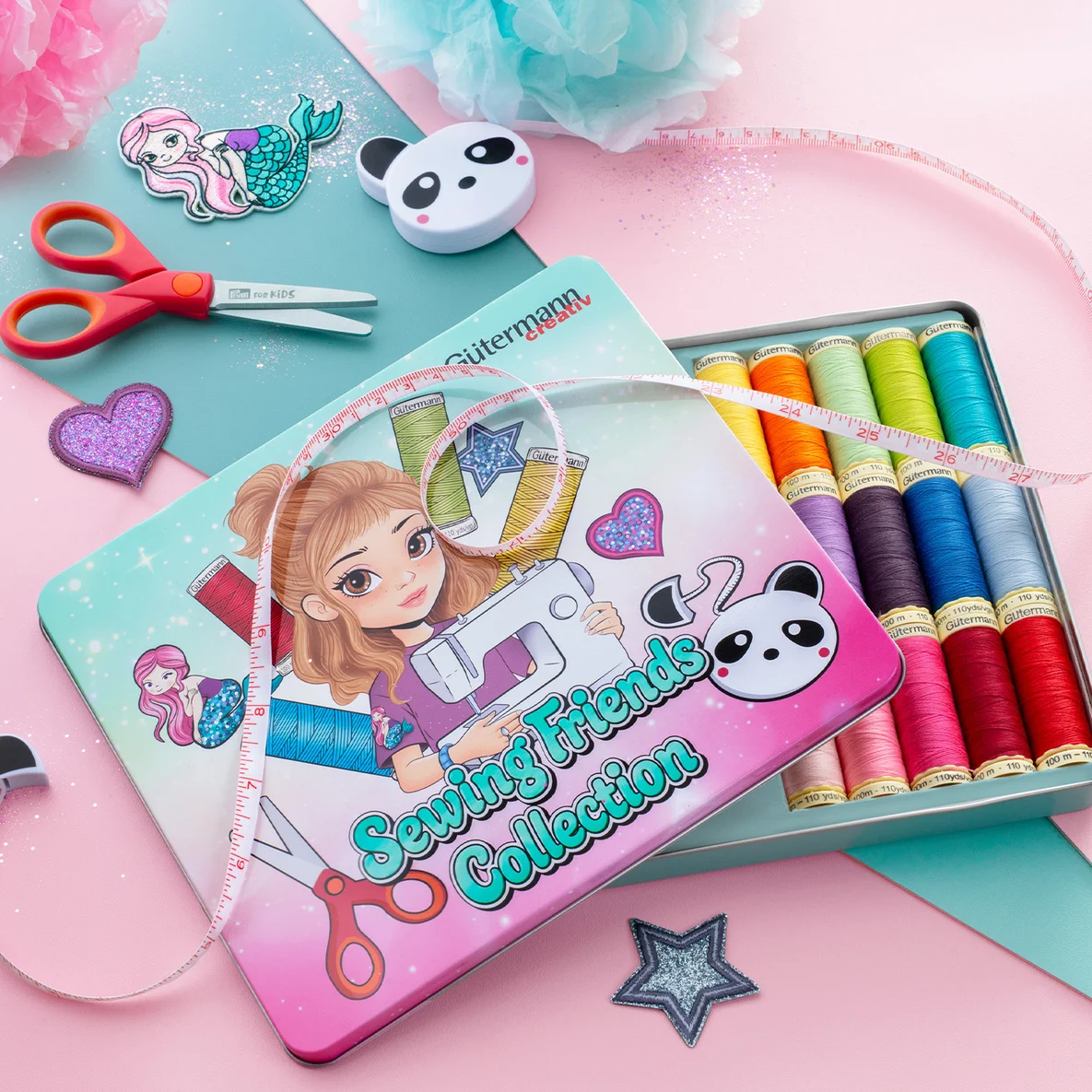 Gütermann Set Sewing Friends Collection Kids Starterset