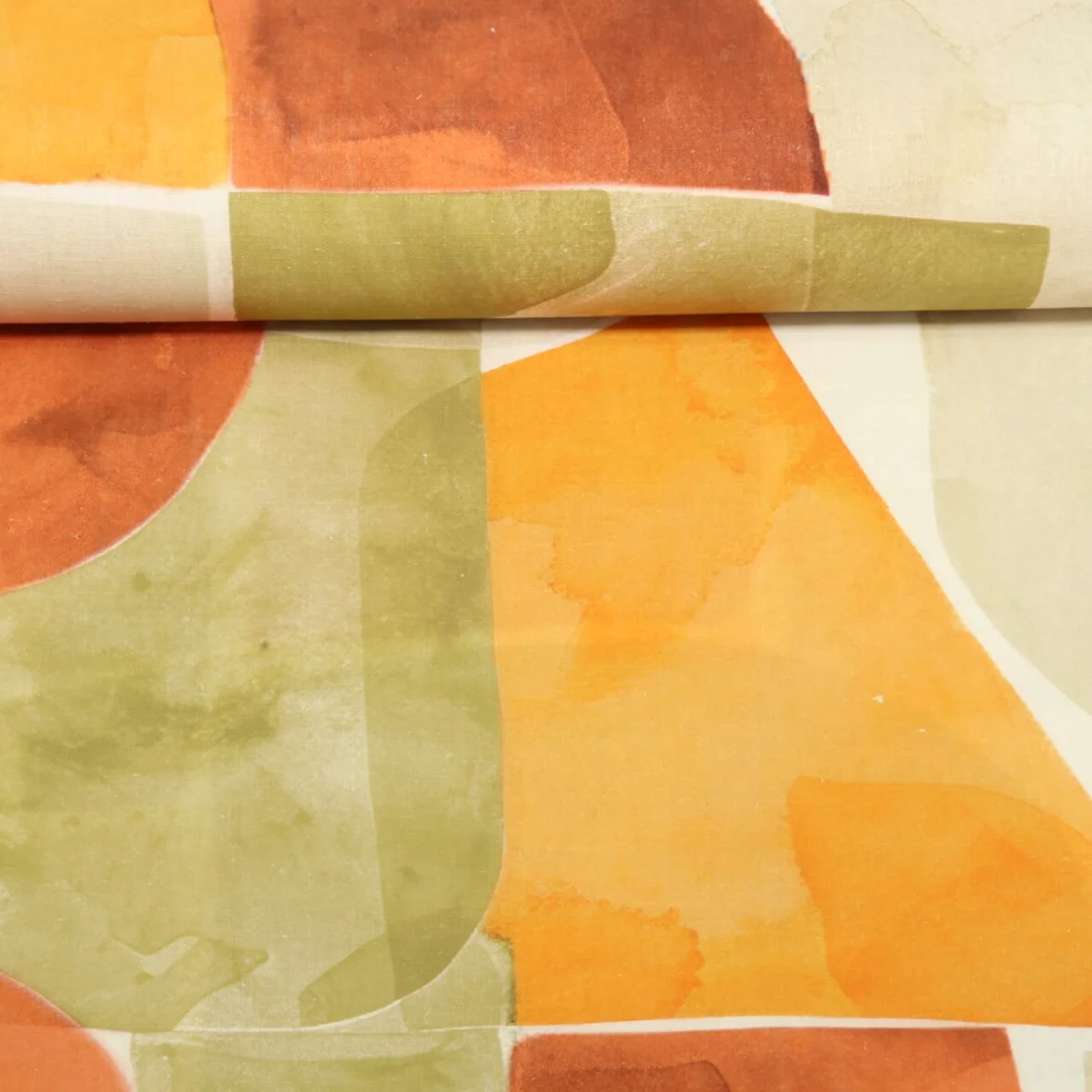 Halbleinen Sanforisiert Abstrakt Multicolor 