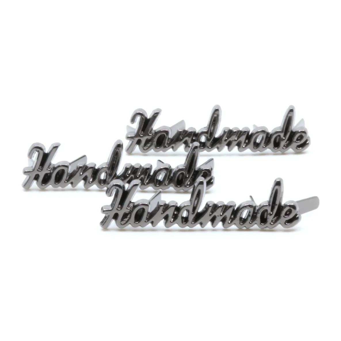 Handmade Label Kontur Gunmetal