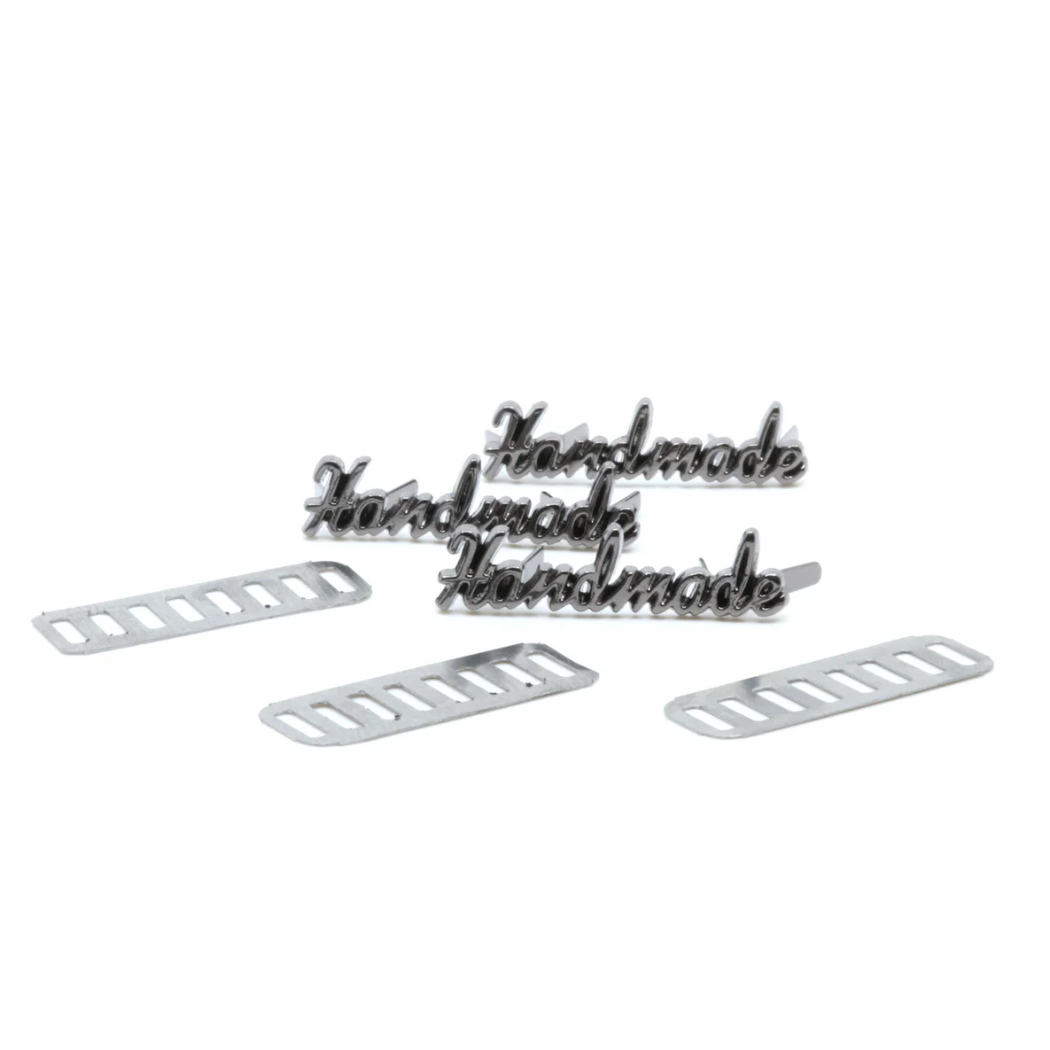 Handmade Label Kontur Gunmetal