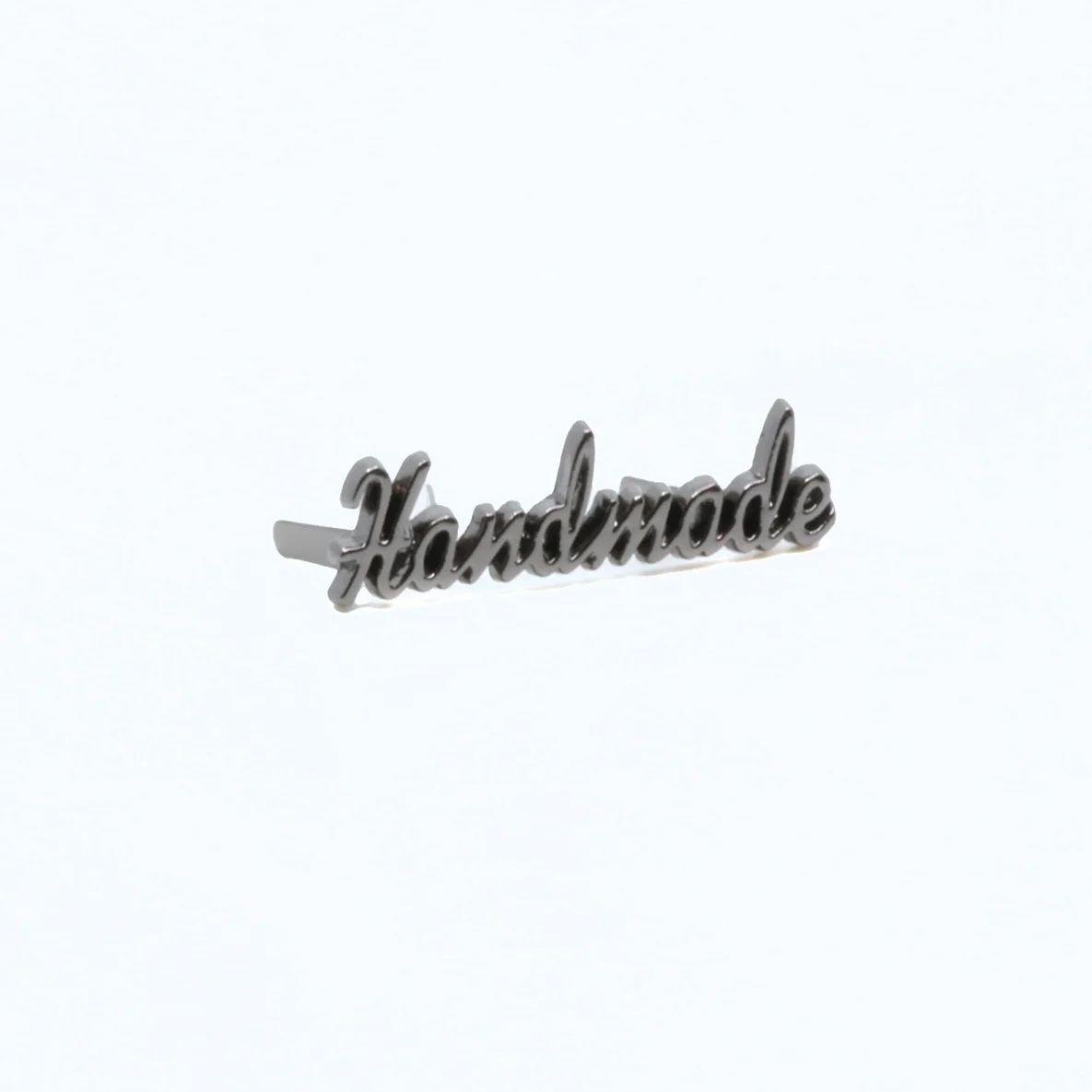 Handmade Label Kontur Gunmetal