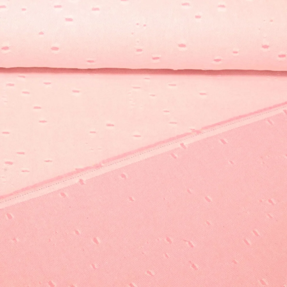 Hosenjeans Burnout Look Doubleface Rosa