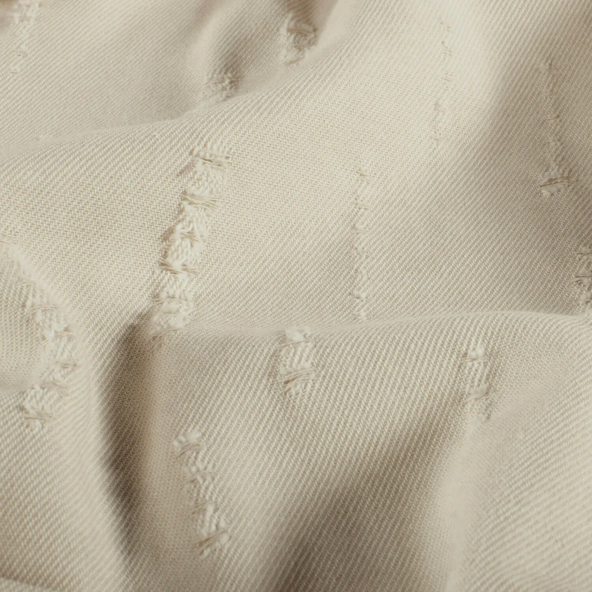 Hosenjeans Destroyed Uni Ecru