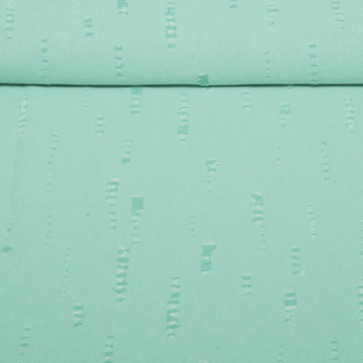 Hosenjeans Destroyed Uni Grasgrün