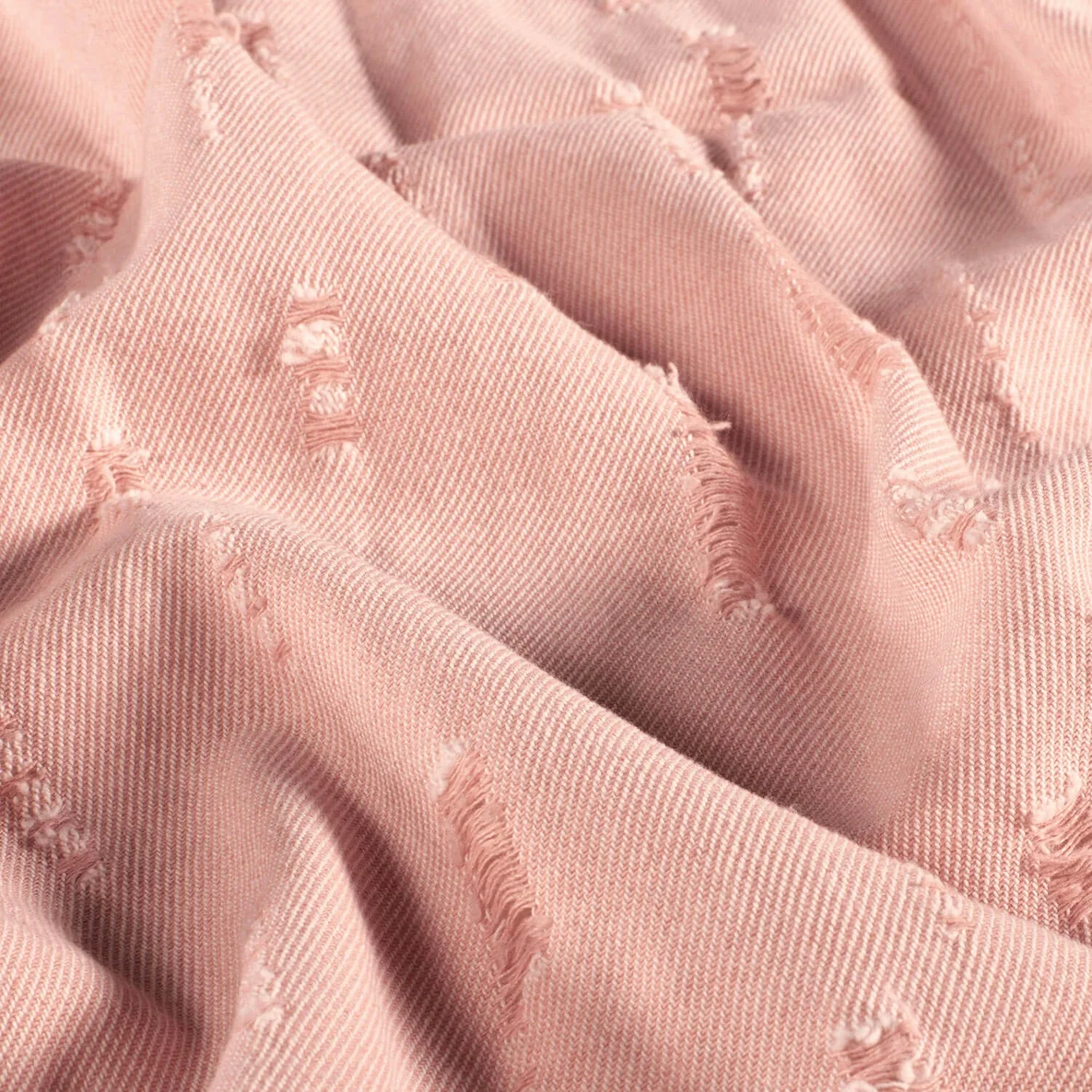 Hosenjeans Destroyed Uni Rosa