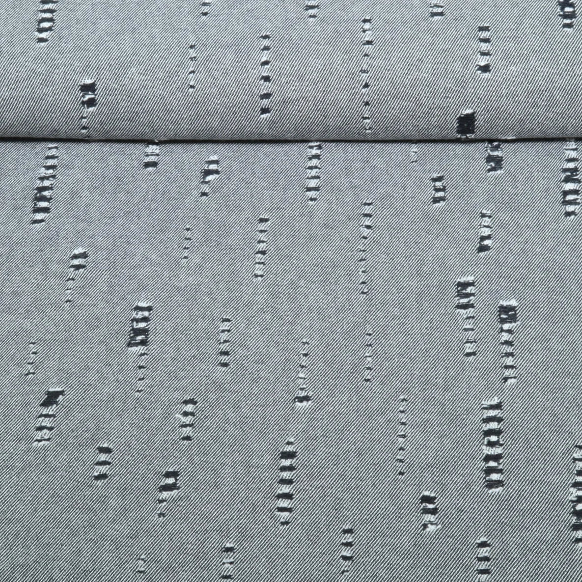 Hosenjeans Destroyed Uni Schwarz