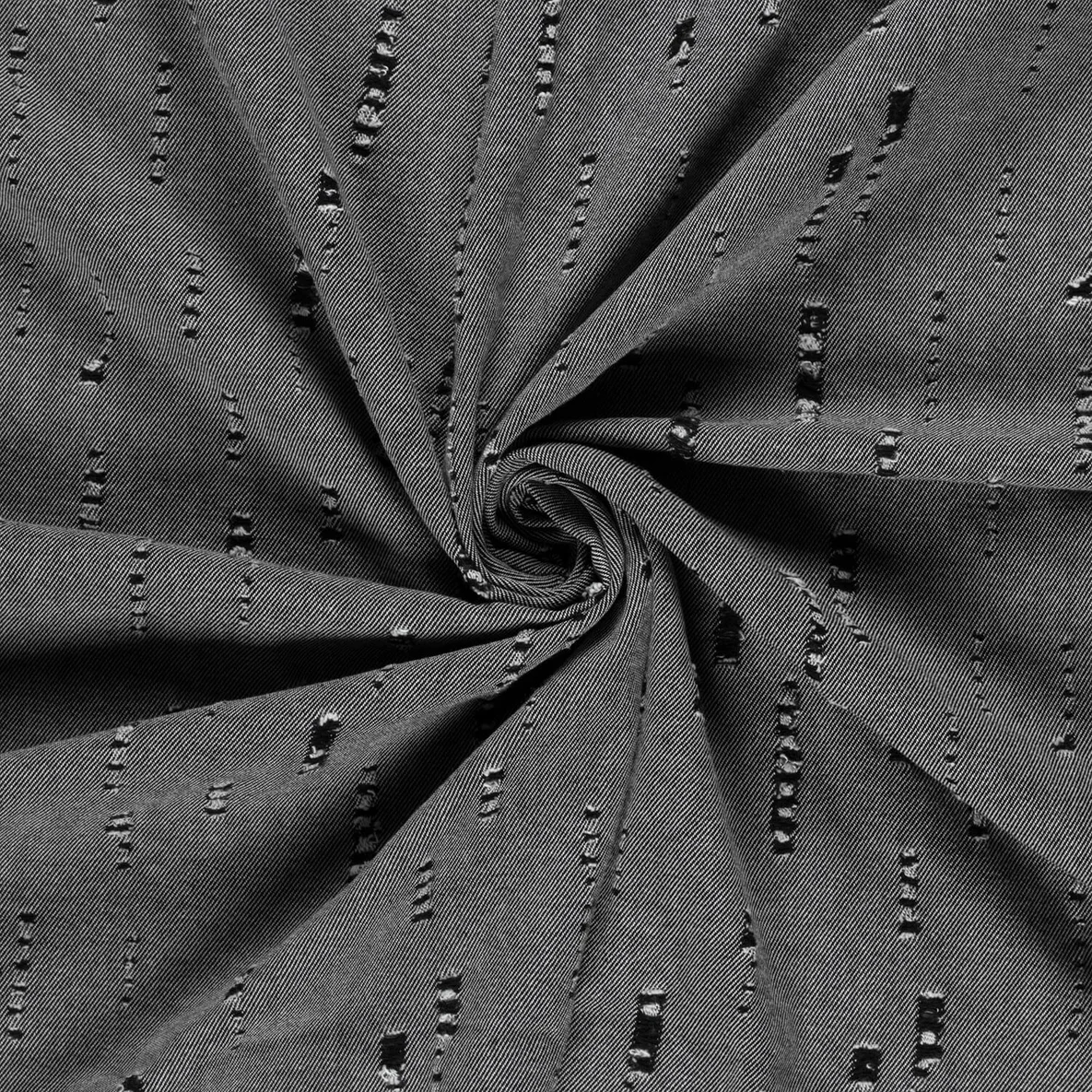 Hosenjeans Destroyed Uni Schwarz