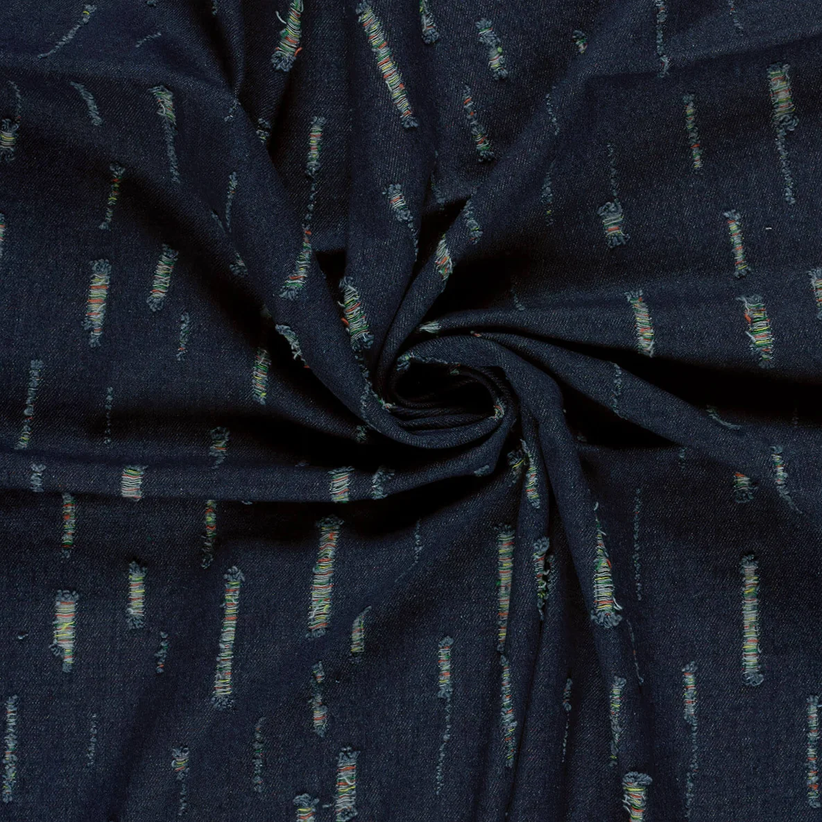 Hosenjeans Heavy Used Look Dunkelblau