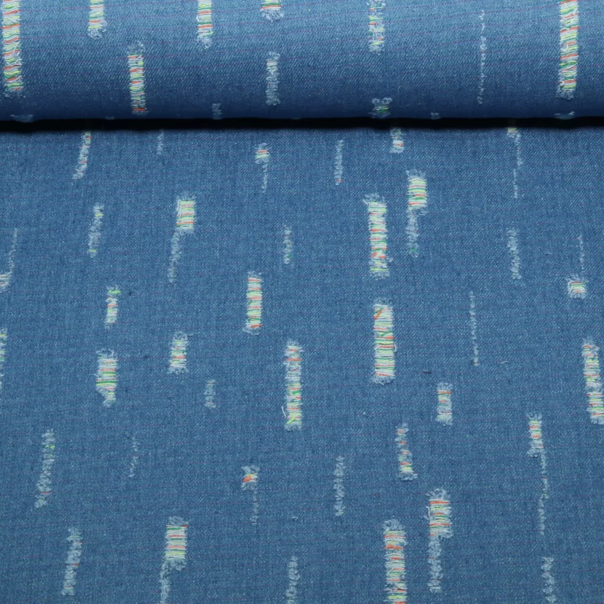 Hosenjeans Heavy Used Look Hellblau