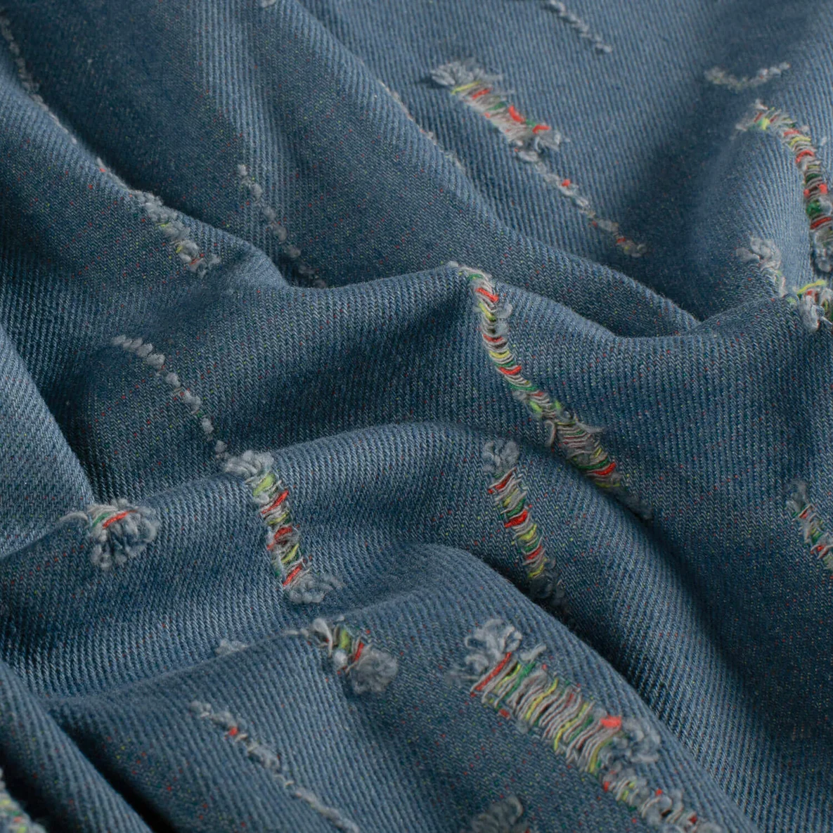 Hosenjeans Heavy Used Look Hellblau