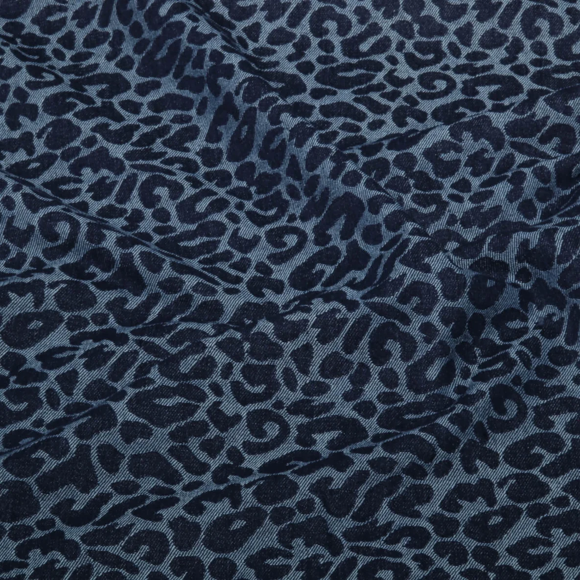 Hosenjeans Jacquard Leo Dunkelblau