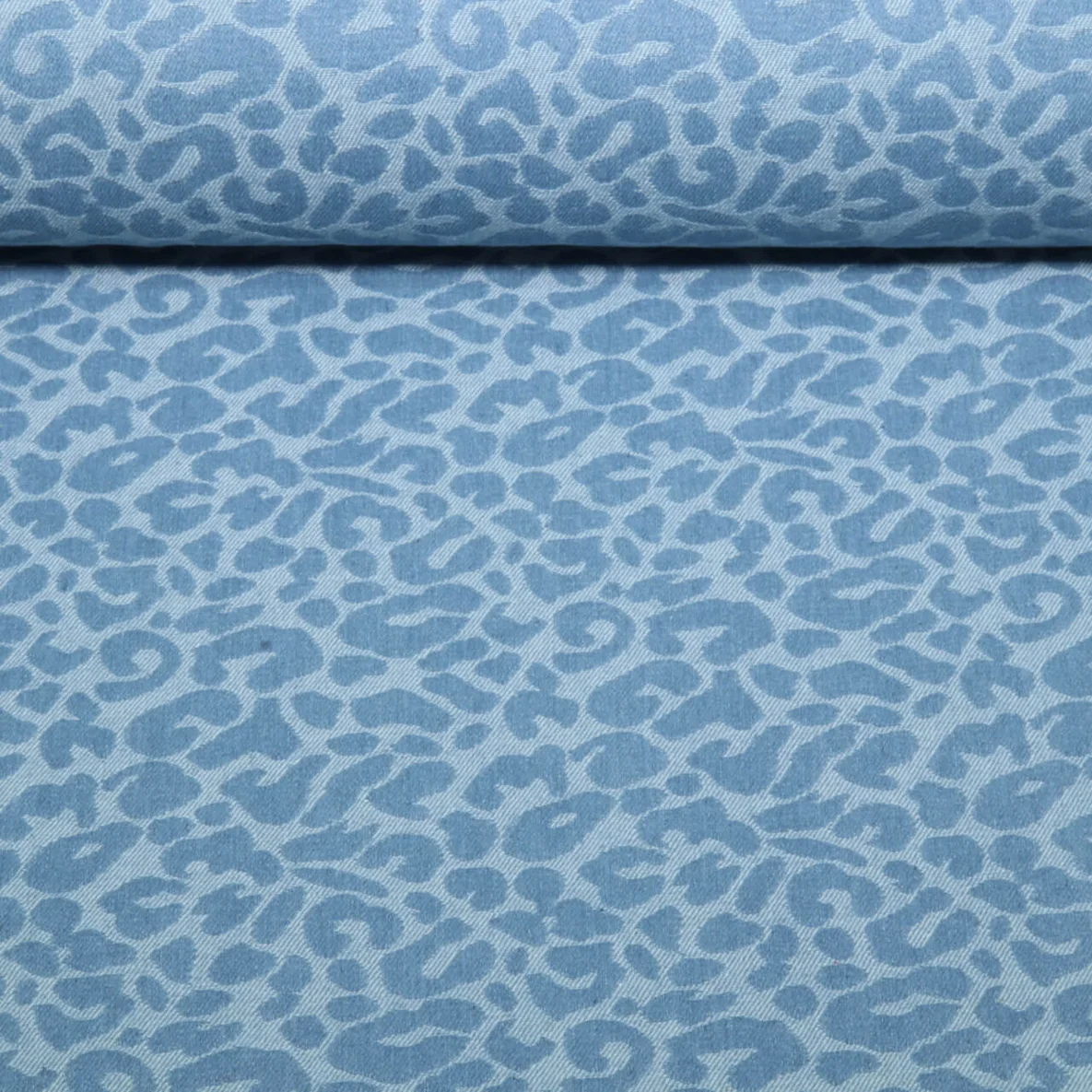 Hosenjeans Jacquard Leo Hellblau