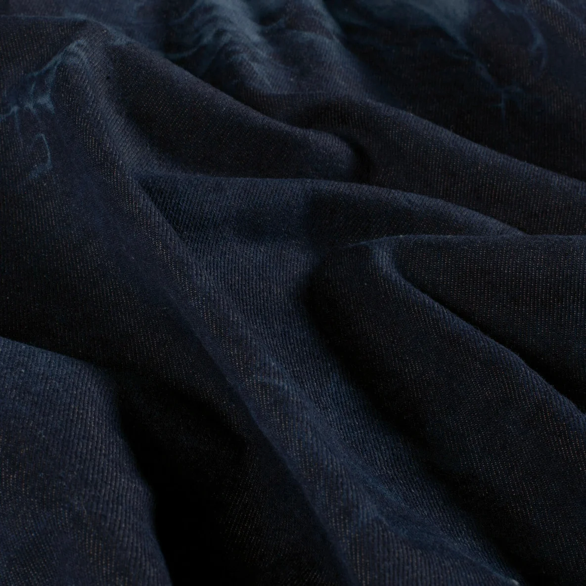 Hosenjeans Tie Dye Dunkelblau Extrabreit