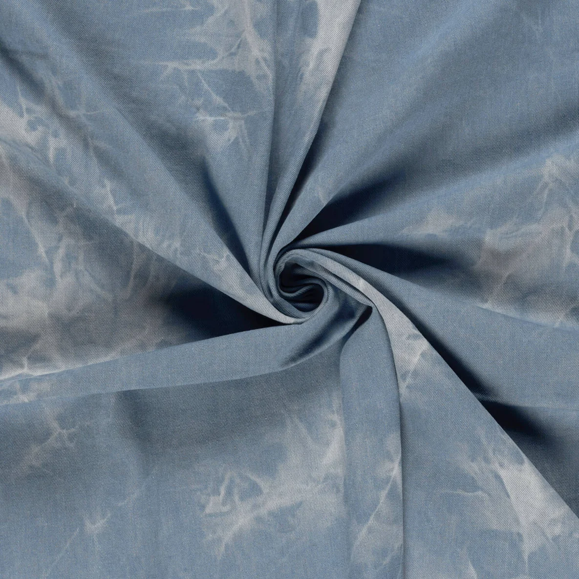 Hosenjeans Tie Dye Hellblau Extrabreit