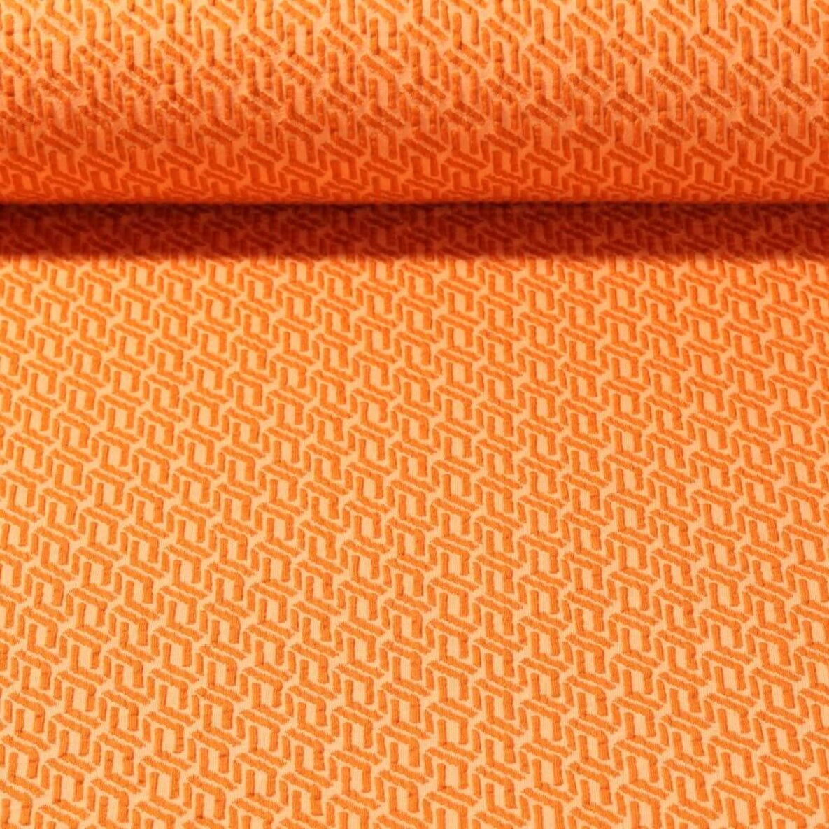 Jacquard Jersey "All In One" Orange