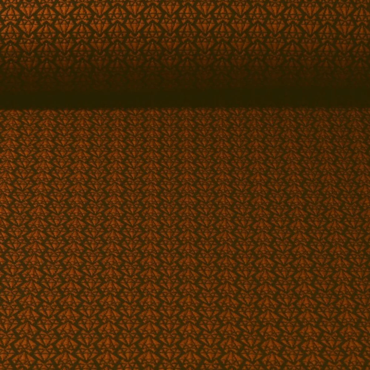 Jacquard Jersey "Diamonds Knit" Mocca