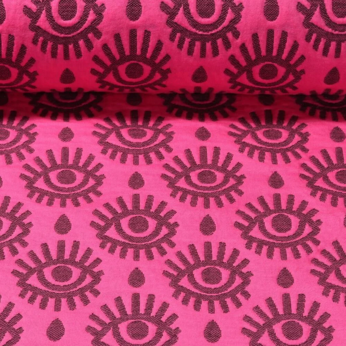 Jacquard Jersey "Look Stepper" Pink