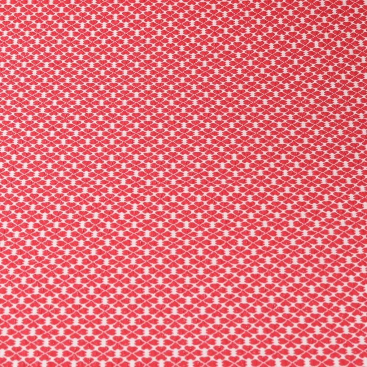 Jacquard Jersey "Lucky Knit" Rot