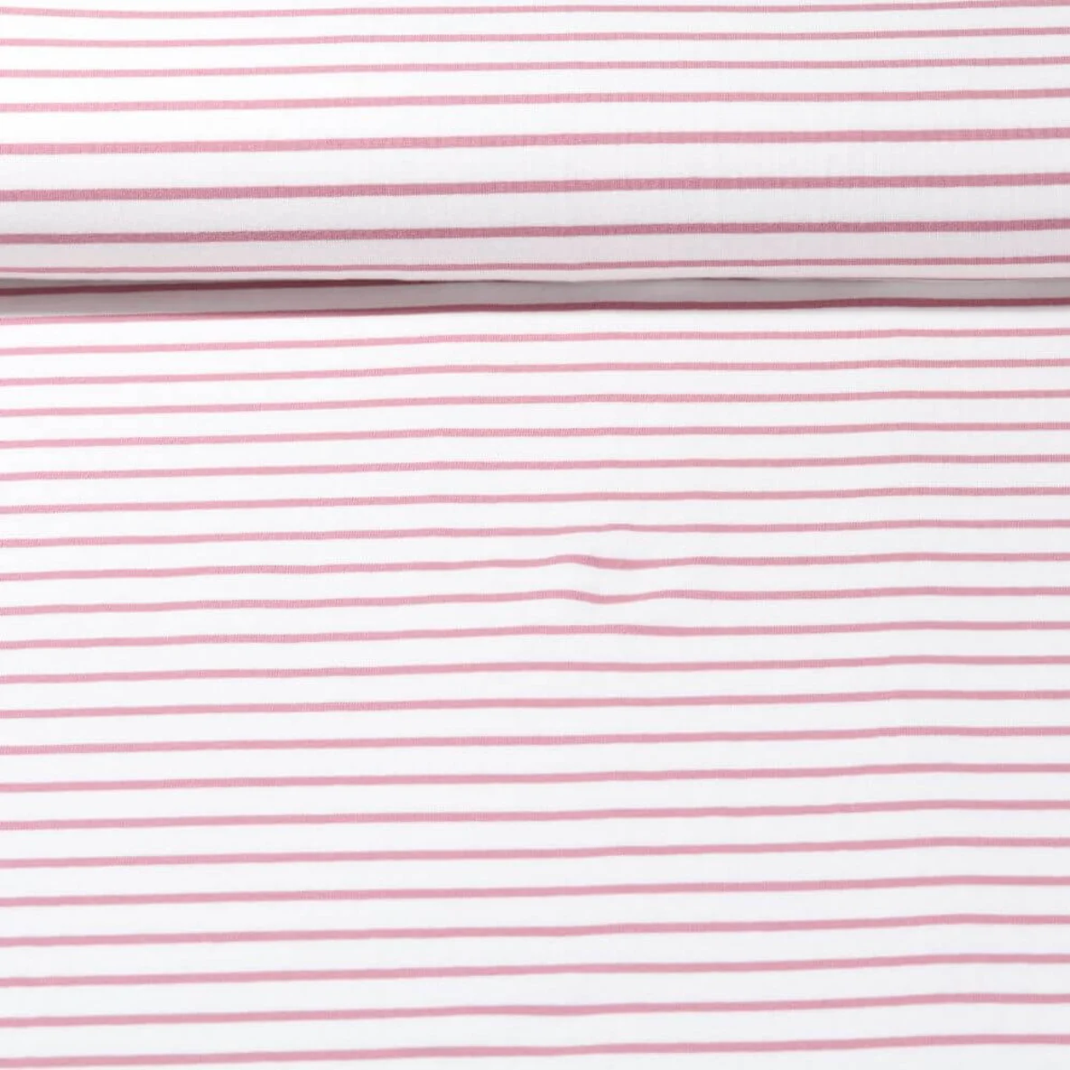 Jacquard Jersey Maxi Streifen Ecru Altrosa