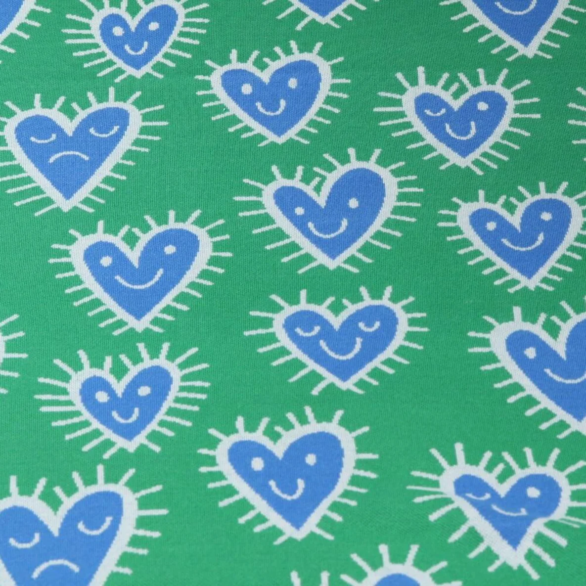 Jacquard Jersey "Mood" Grün