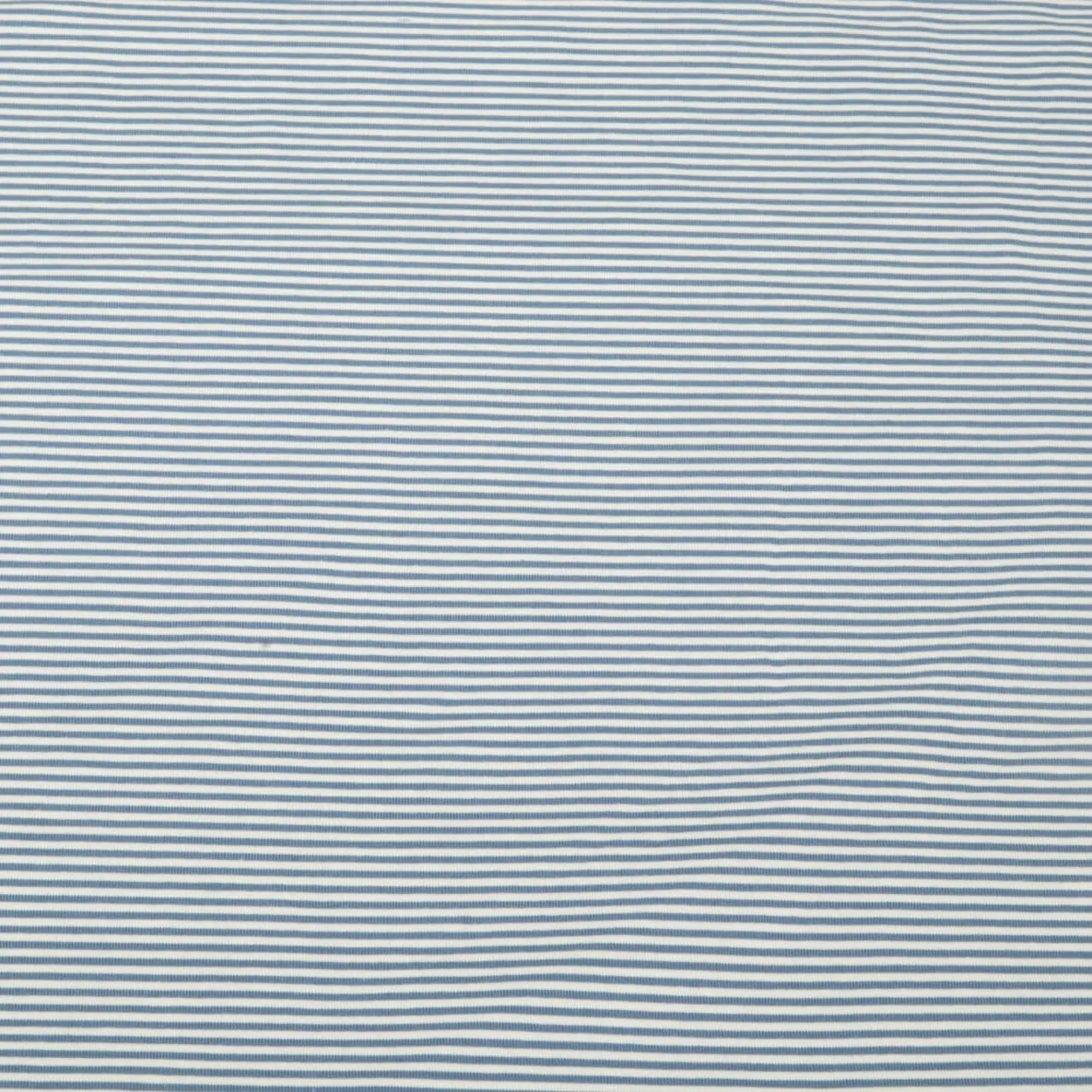 Jacquard Jersey Streifen Mini Ecru Blau