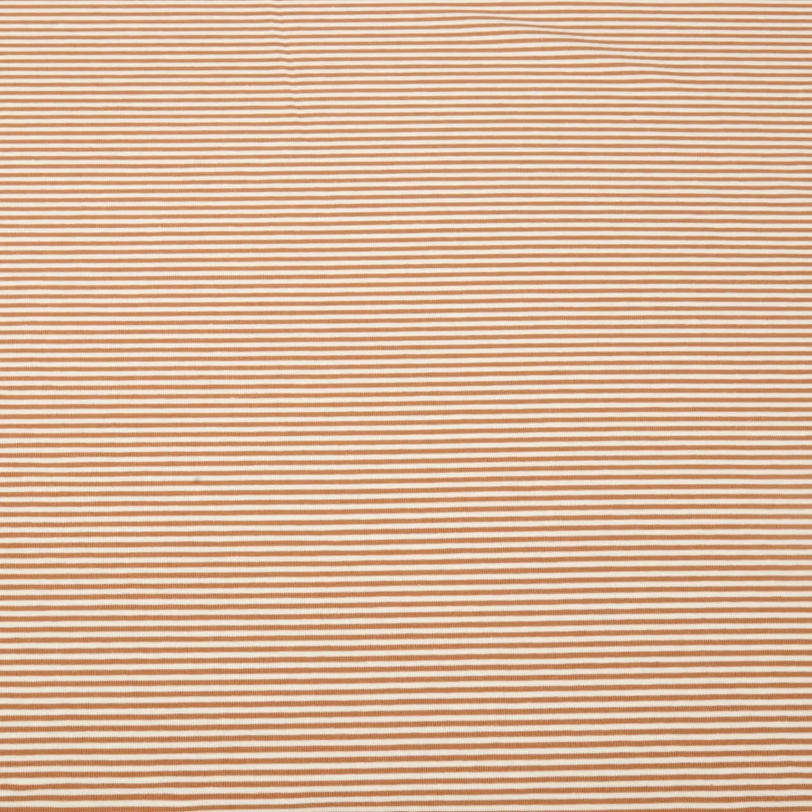 Jacquard Jersey Streifen Mini Ecru Hellbraun