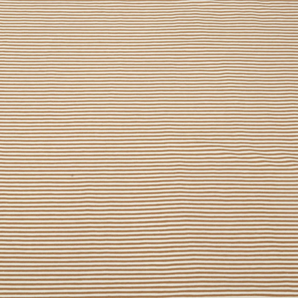 Jacquard Jersey Streifen Mini Ecru Karamell