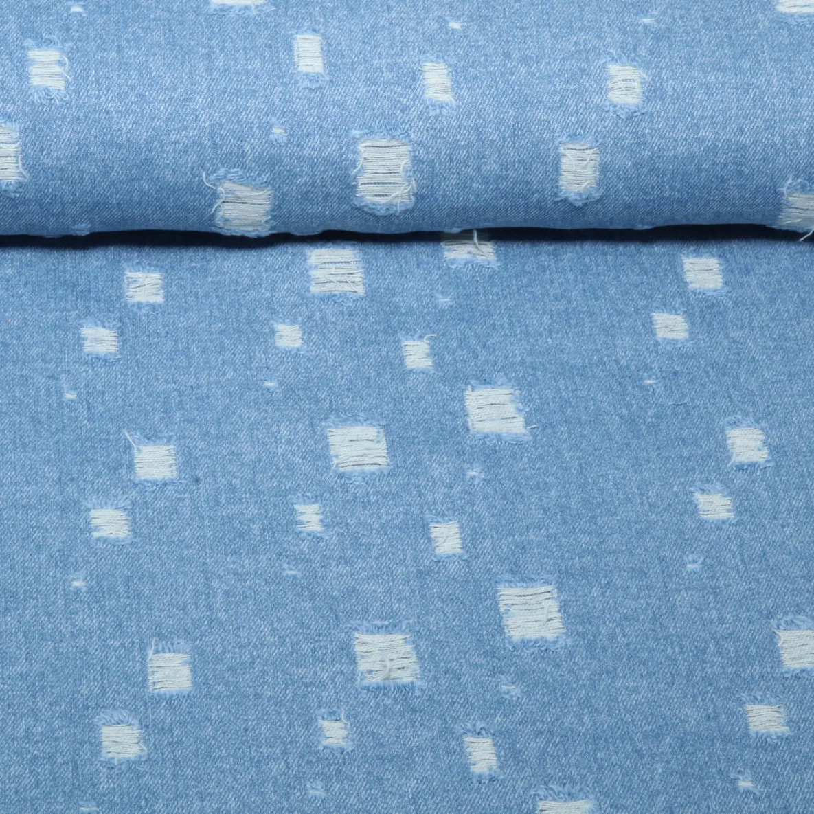 Jeans B-Trendy Destroyed Hellblau