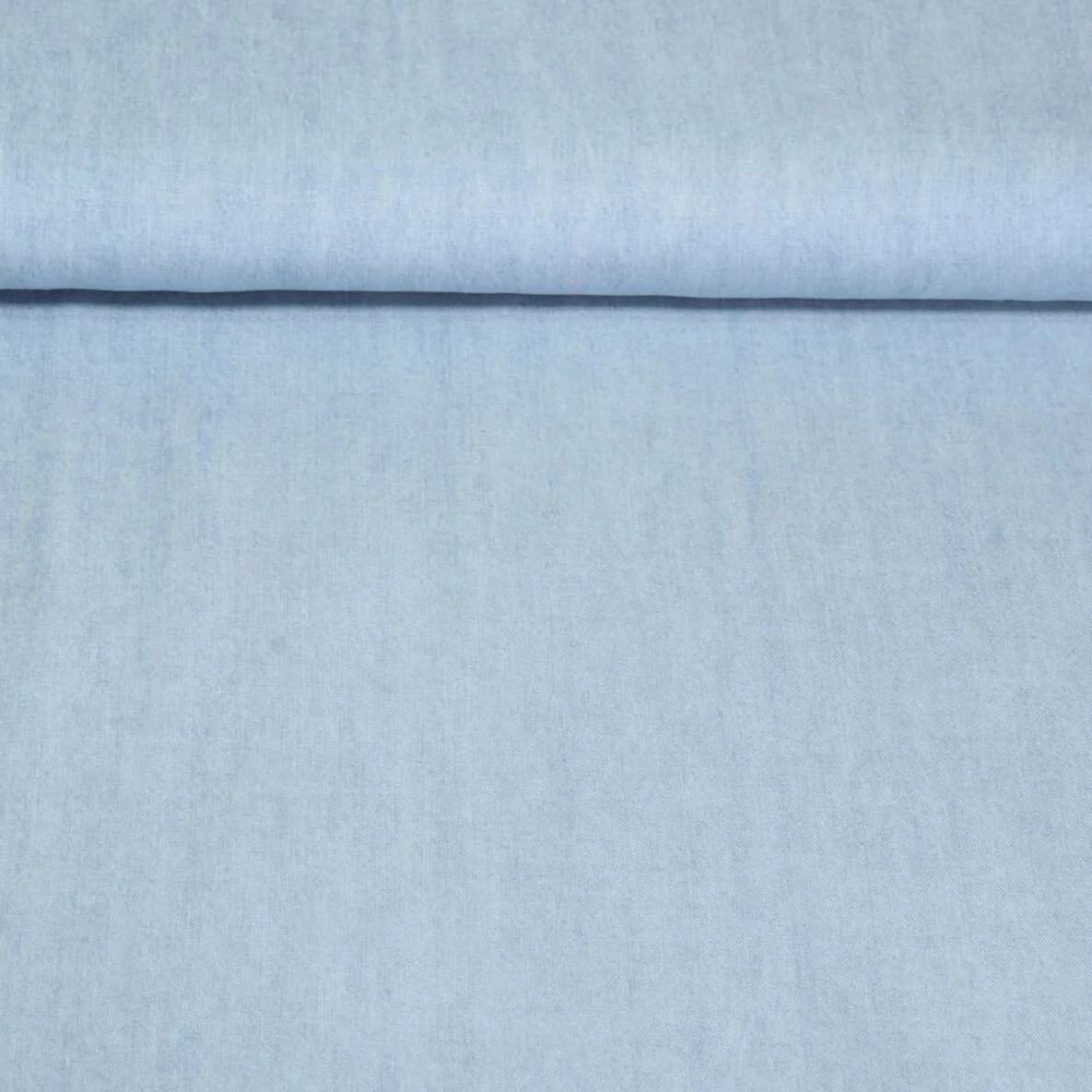 Jeans Tencel Gewaschen Uni Hellblau