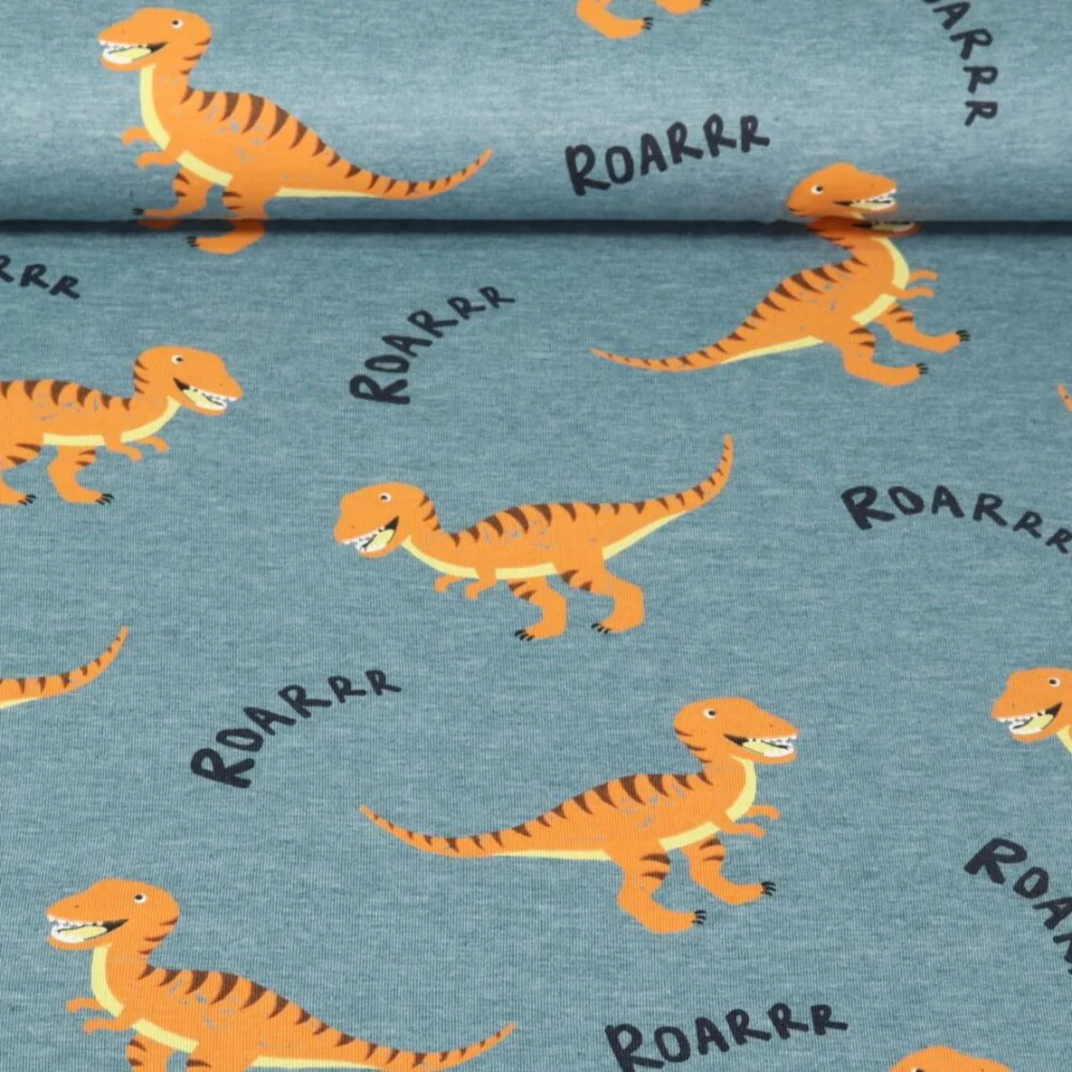 Jersey Dinos Petrol Melange