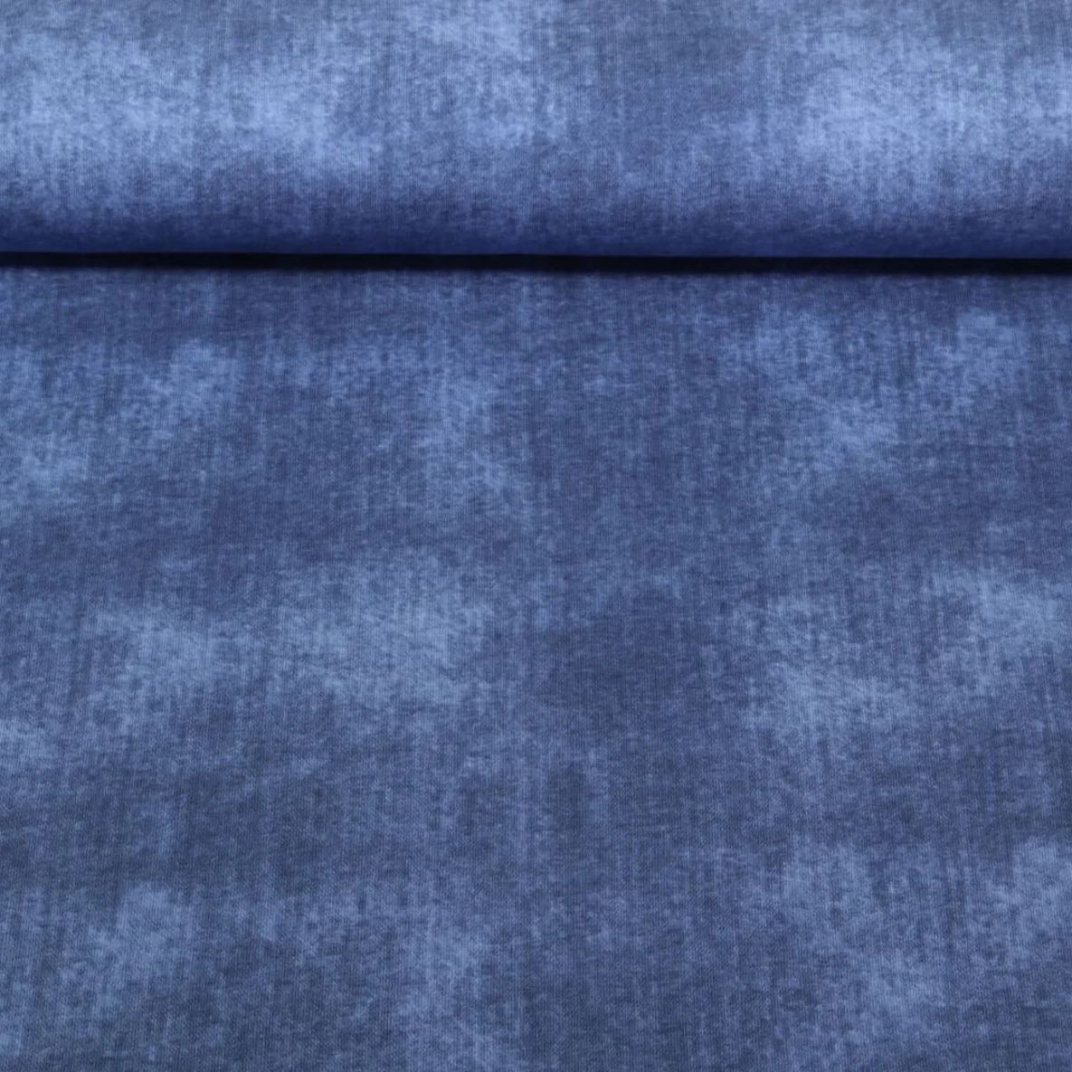 Jersey Jeansoptik Blau
