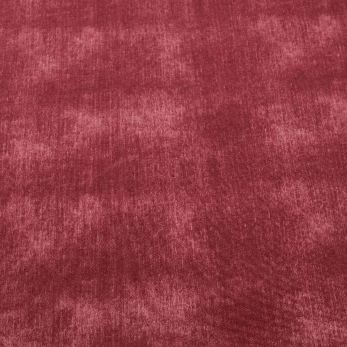 Jersey Jeansoptik Dunkelrot