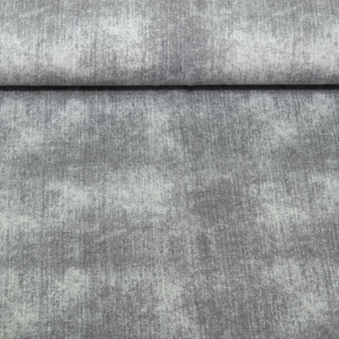 Jersey Jeansoptik Hellgrau