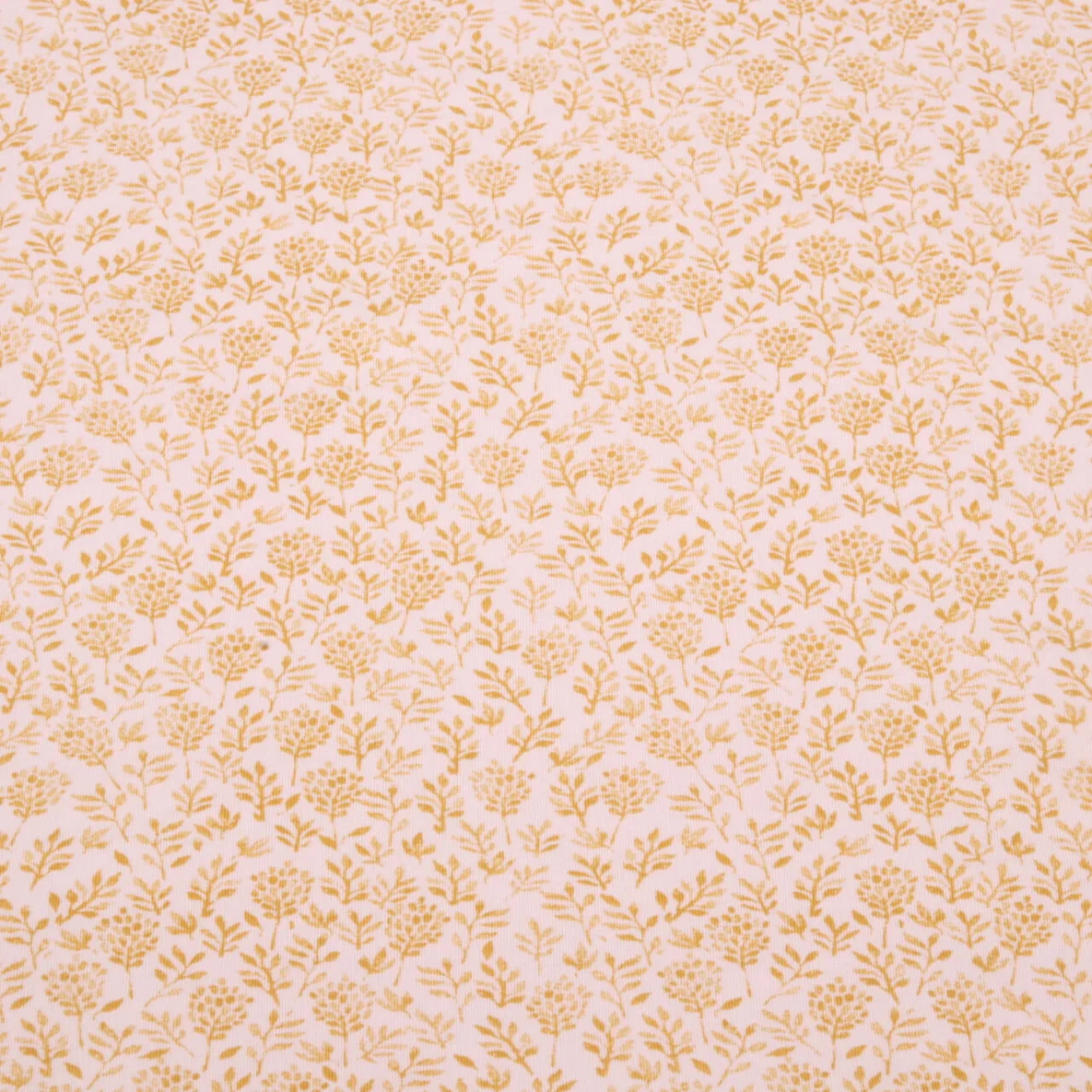 Jersey Kleine Blumenzweige Rosa