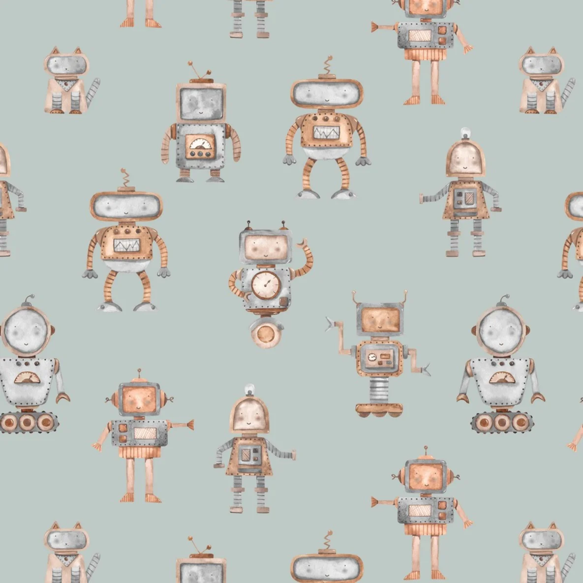 Jersey Roboter Mint