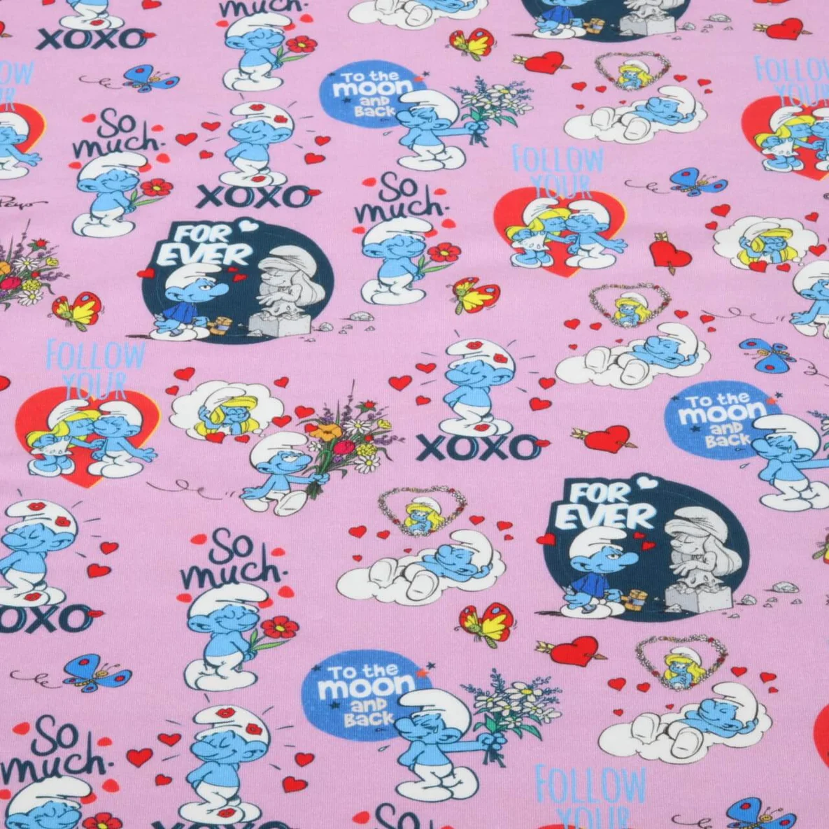 Jersey Schlumpf und Schlumpfine Lila