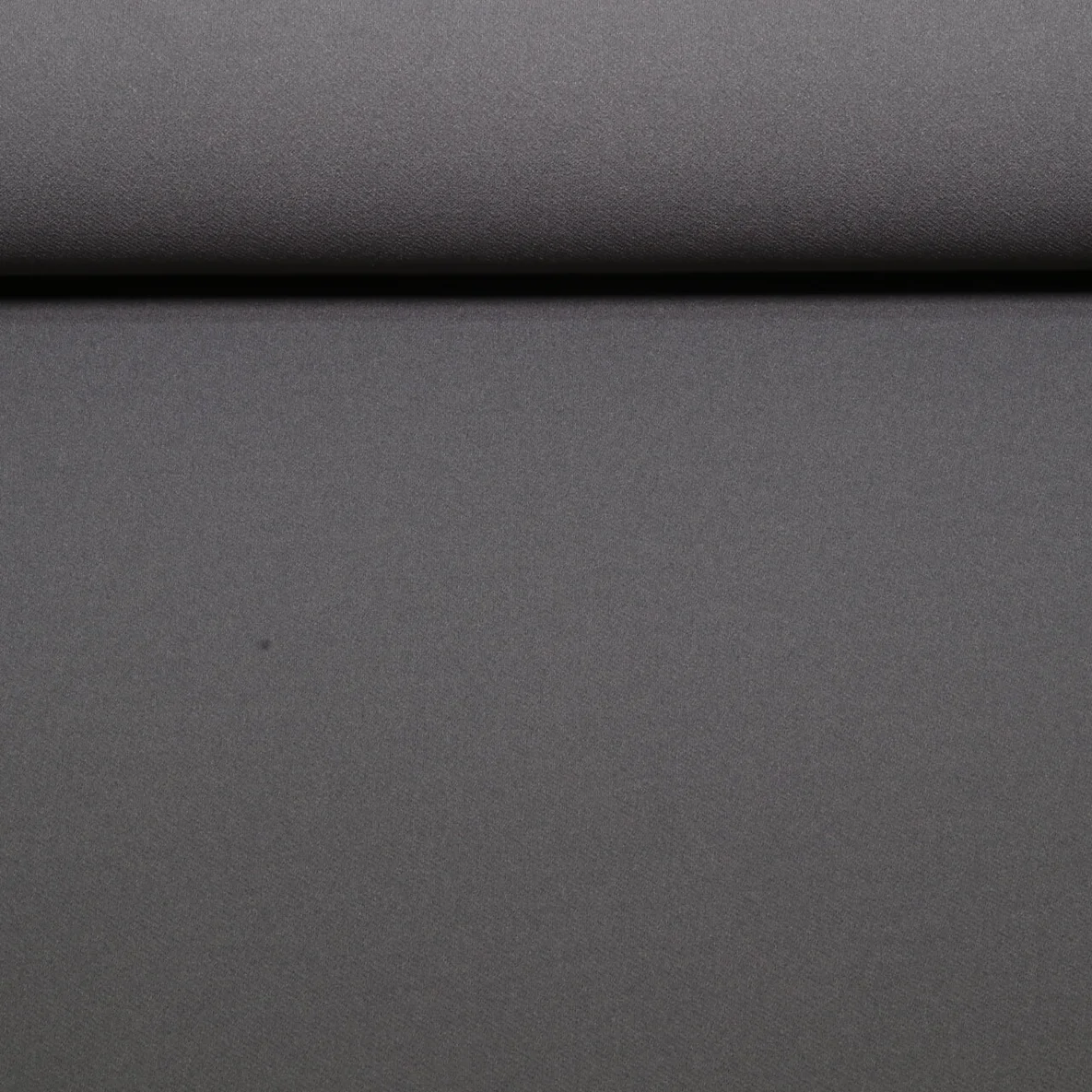 Jersey Twill Uni Dunkelgrau