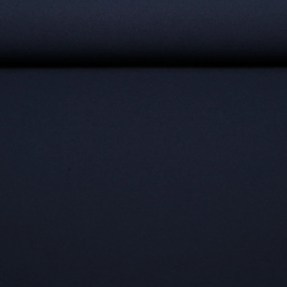 Jersey Twill Uni Marineblau