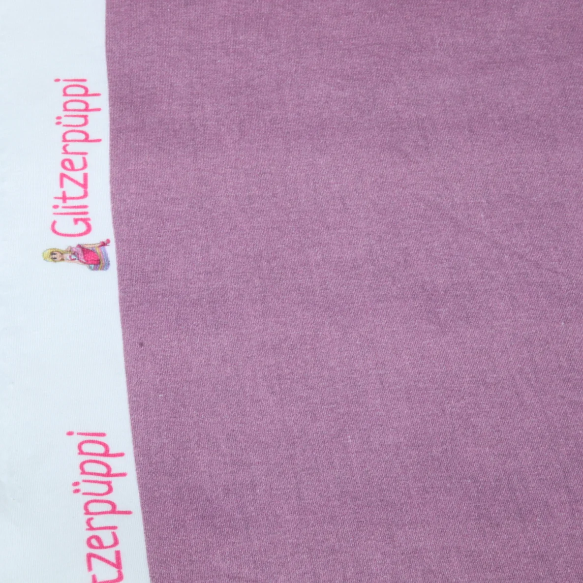 Jogging Glitzerpüppi Digital Mauve Uni Melange