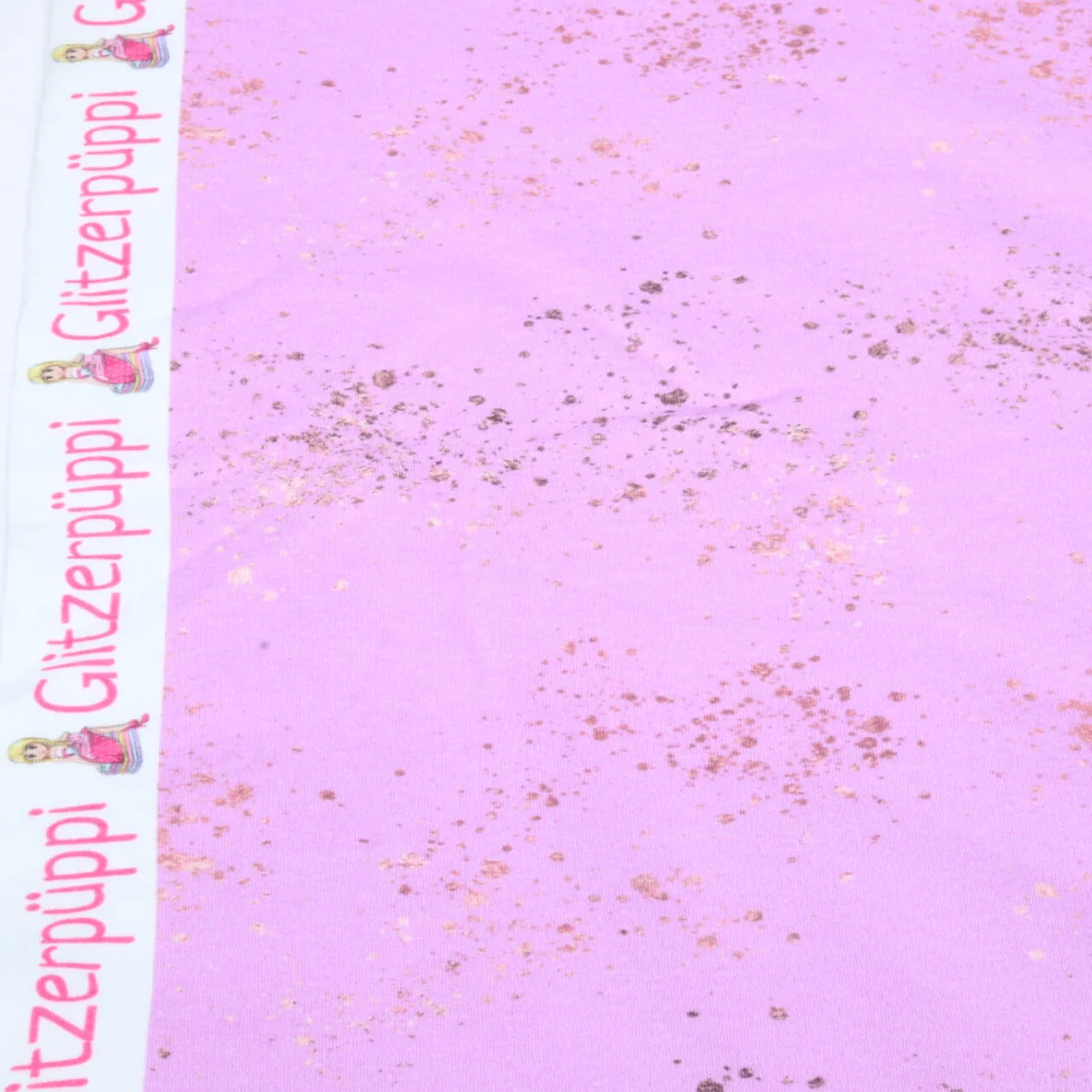 Jogging Glitzerpüppi Digitaldruck Sprinkles Flieder