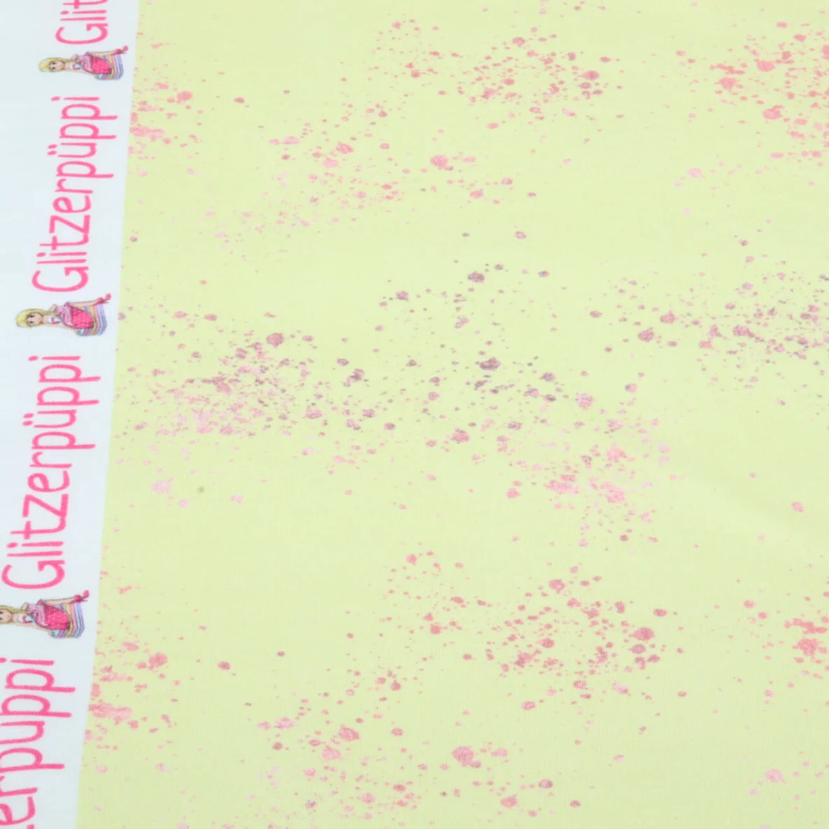 Jogging Glitzerpüppi Digitaldruck Sprinkles Gelb