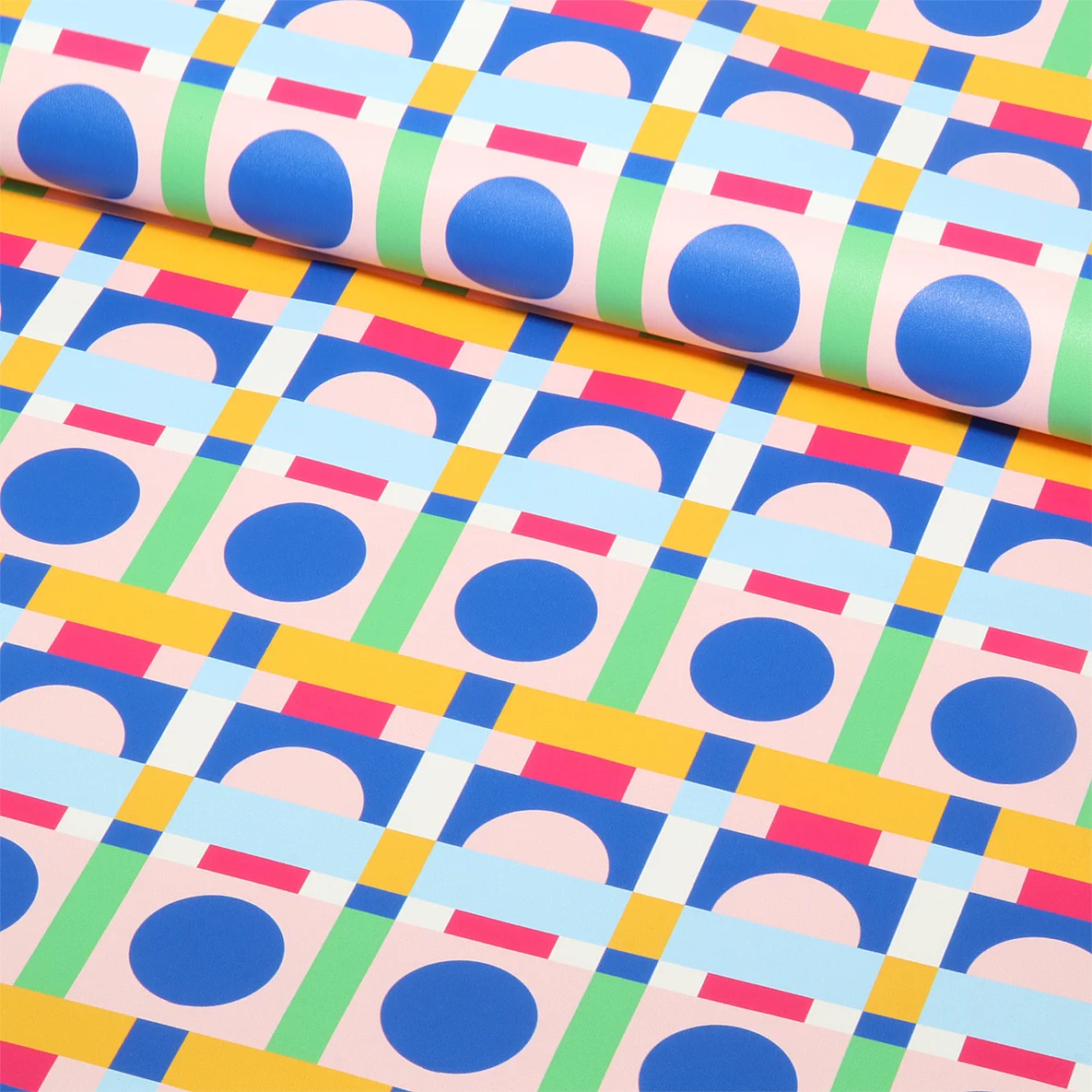 Kunstleder "GeoDots"