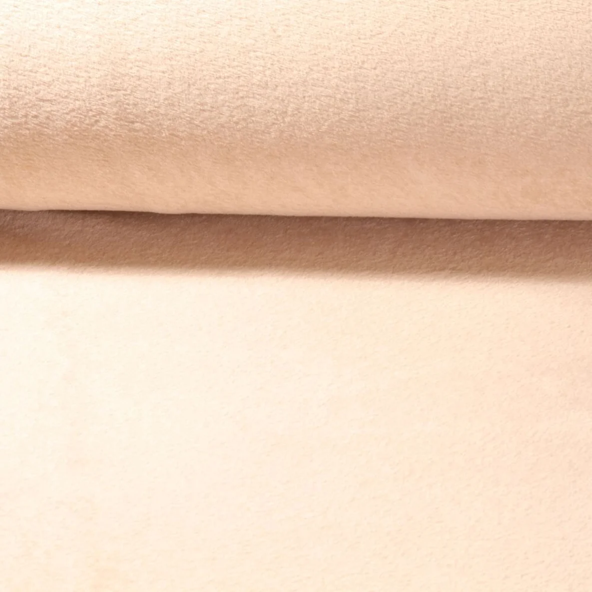 Kuschelfleece Uni Kamel