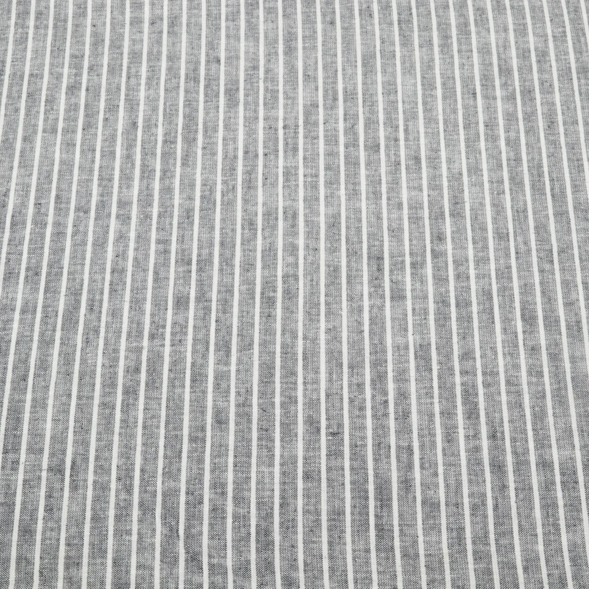 Leinen Cotton Streifen Dunkelblau