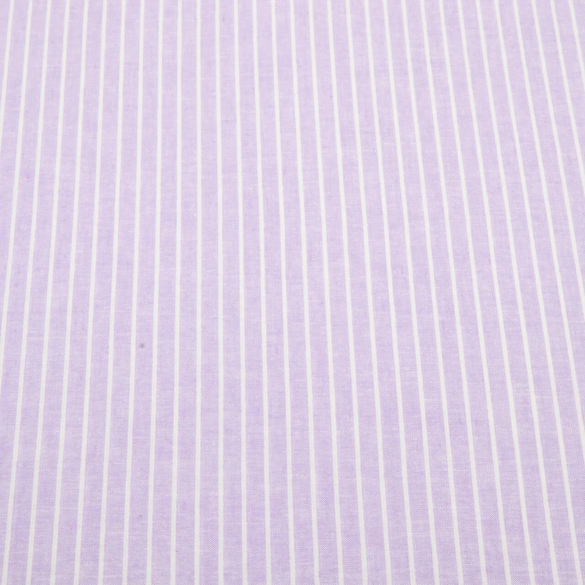 Leinen Cotton Streifen Flieder