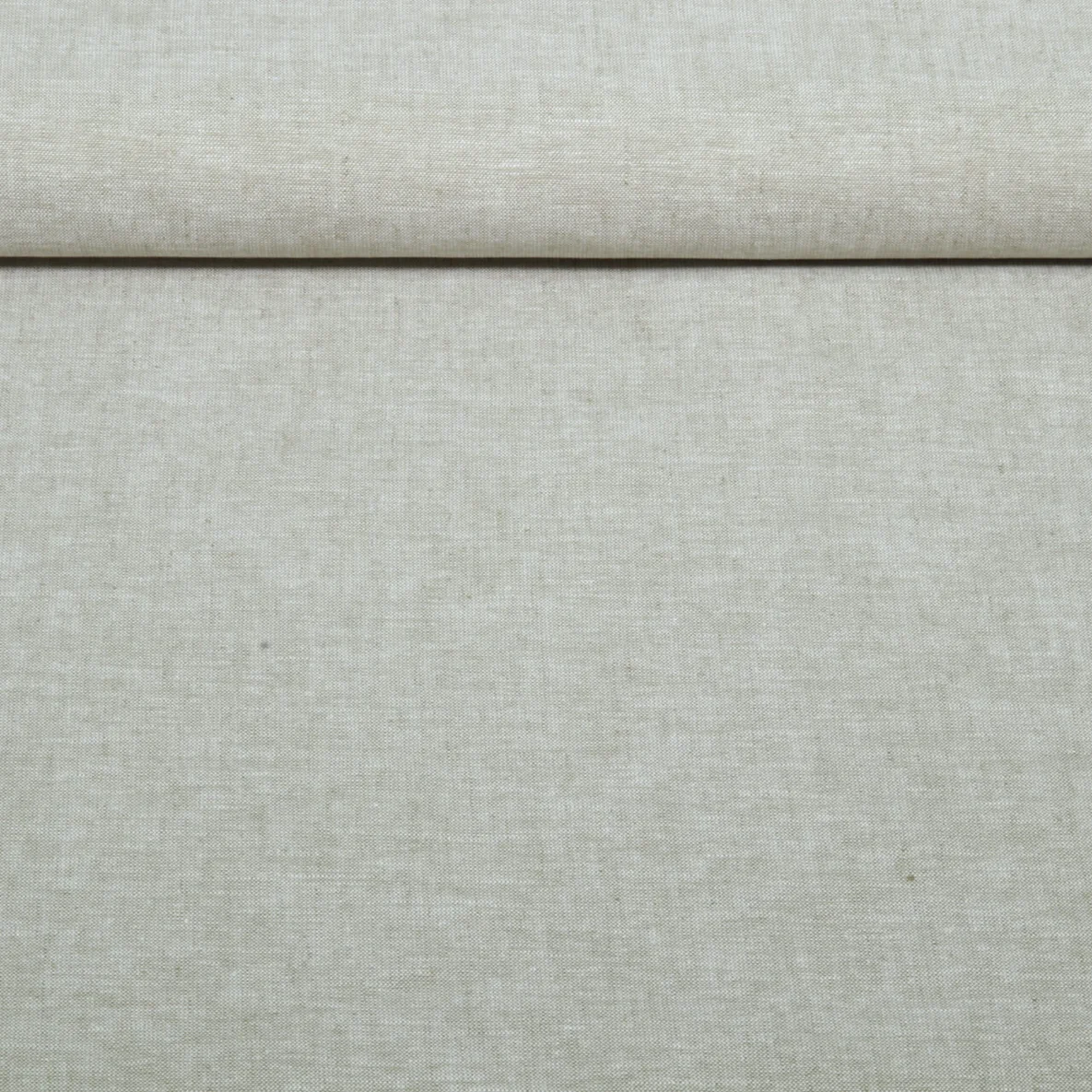 Leinen Cotton Uni Sand